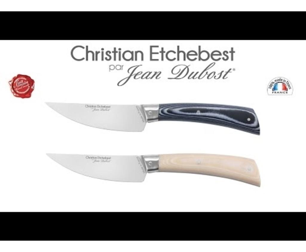La fabrication du couteau Christian Etchebest par Jean Dubost