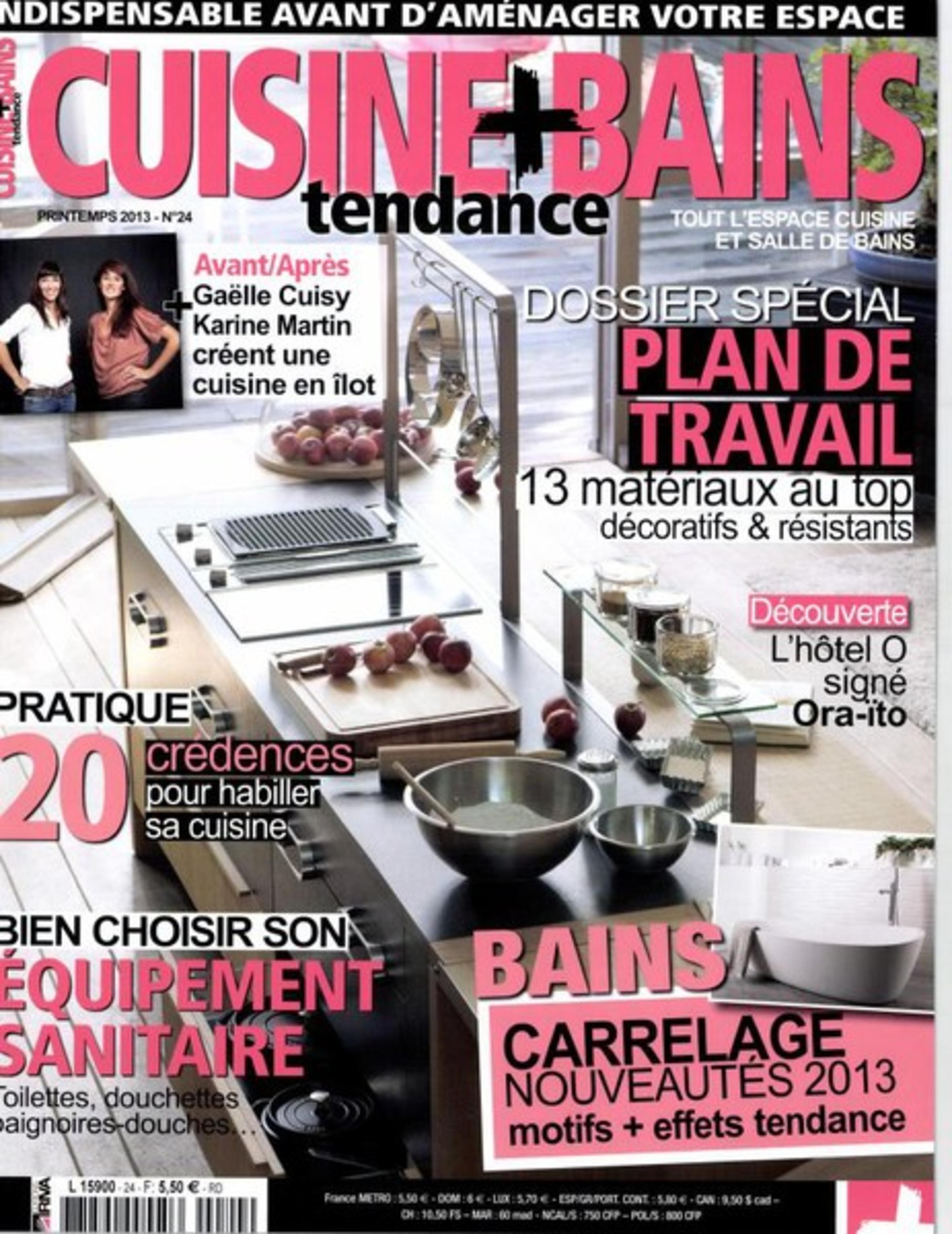 Cuisine tendance + bains - Juin 2013