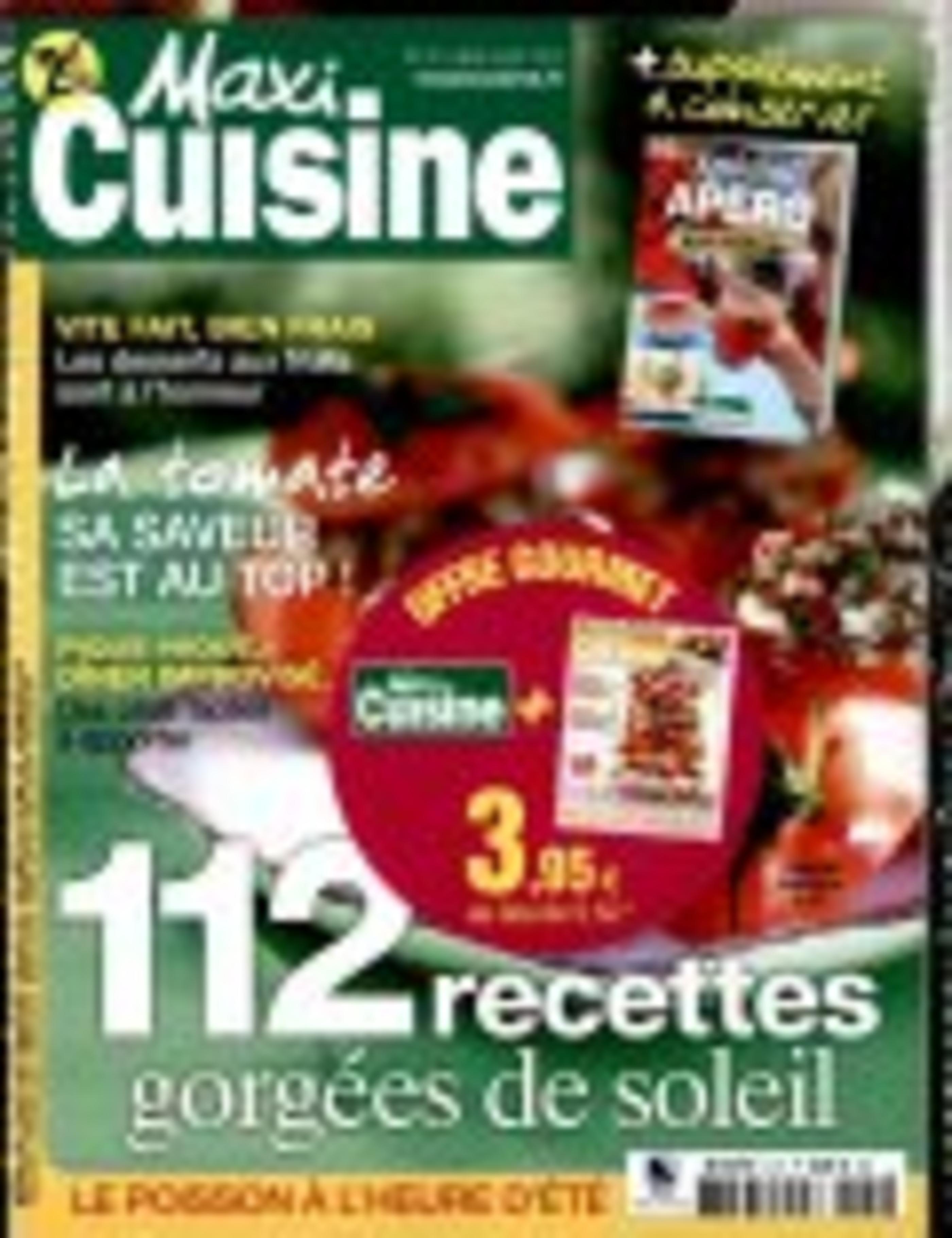 Maxi Cuisine hors série Juillet 2014