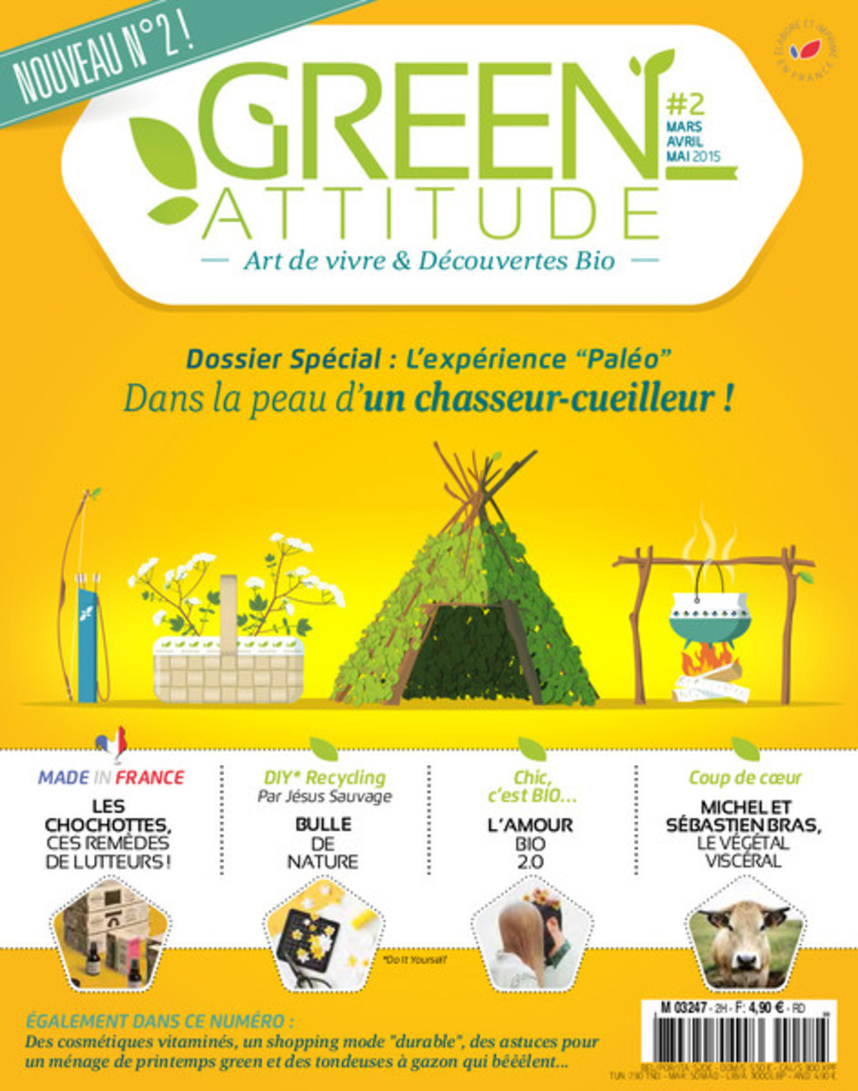 Green Attitude, 2ème trimestre 2015, Couteaux Laguiole Jean Dubost gamme Natura