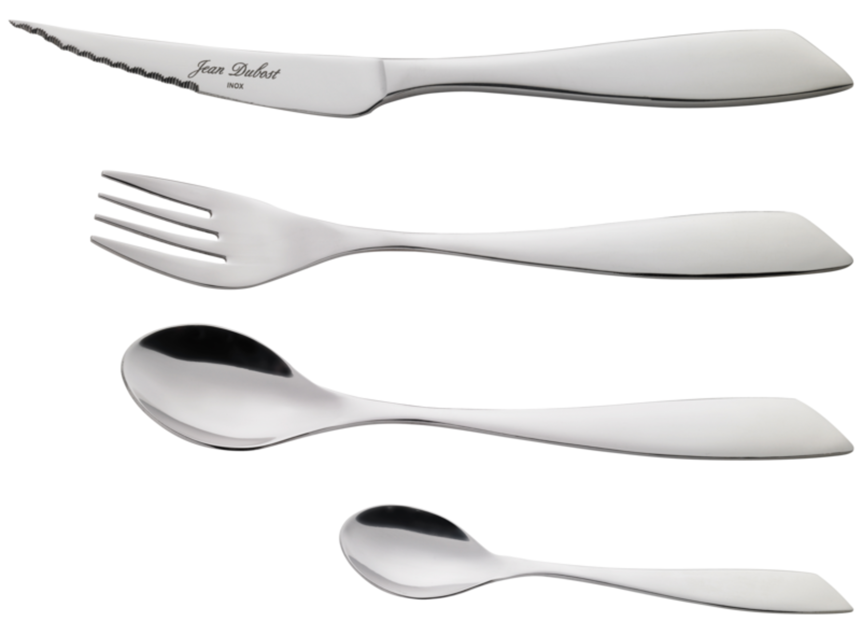 jean dubost Couverts Jean Dubost Slim tout inox