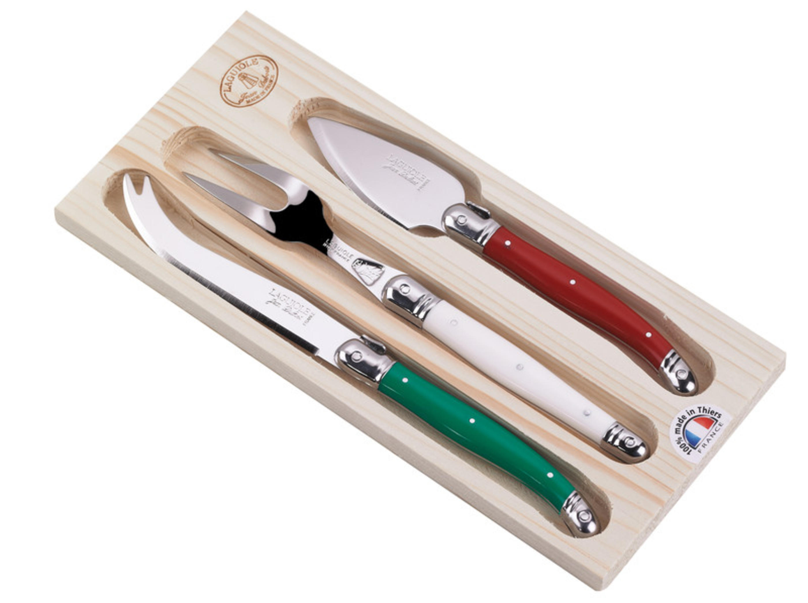 jean dubost Set 3pièces fromage spécial parmesan Laguiole Jean Dubost