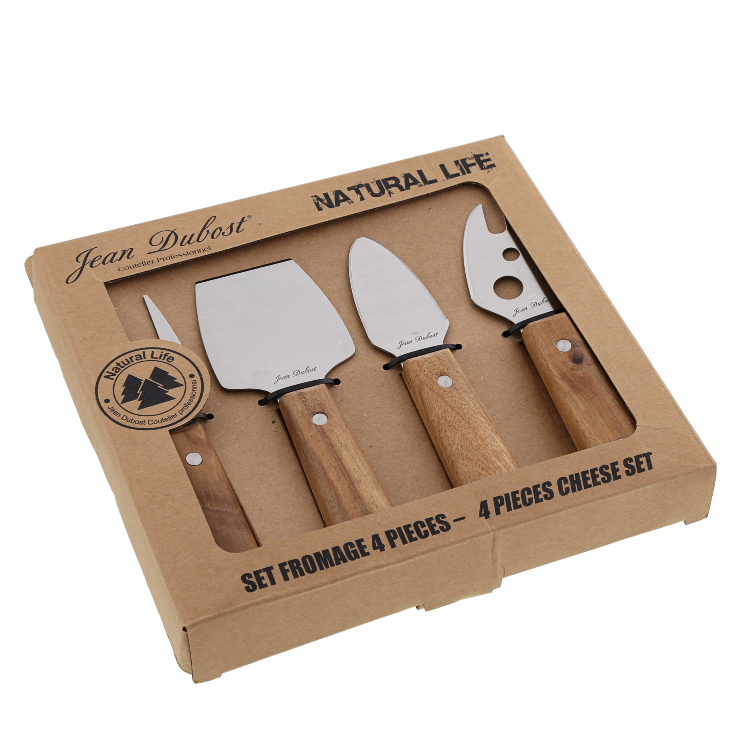 jean dubost Coffret 4 pièces fromage Natural Life Jean Dubost