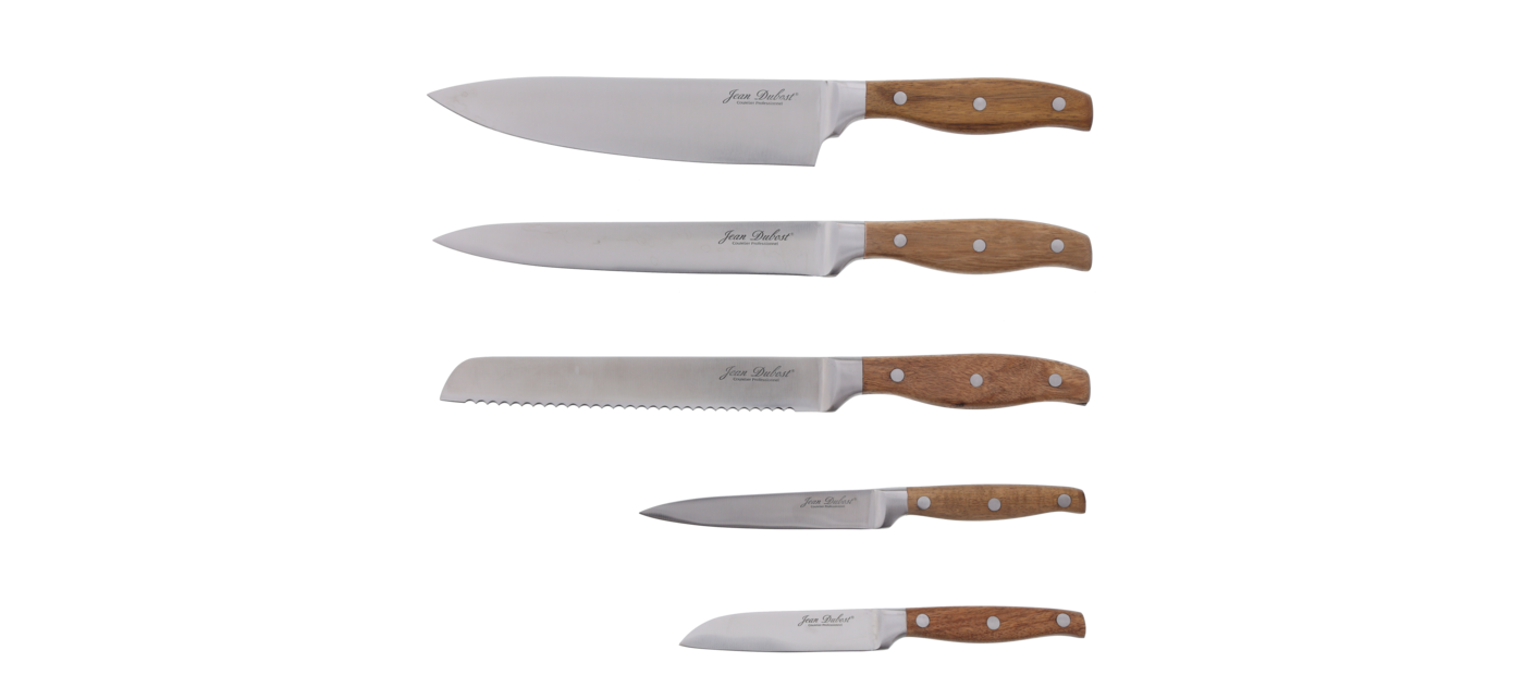 Couteaux de cuisine Jean Dubost manche acacia