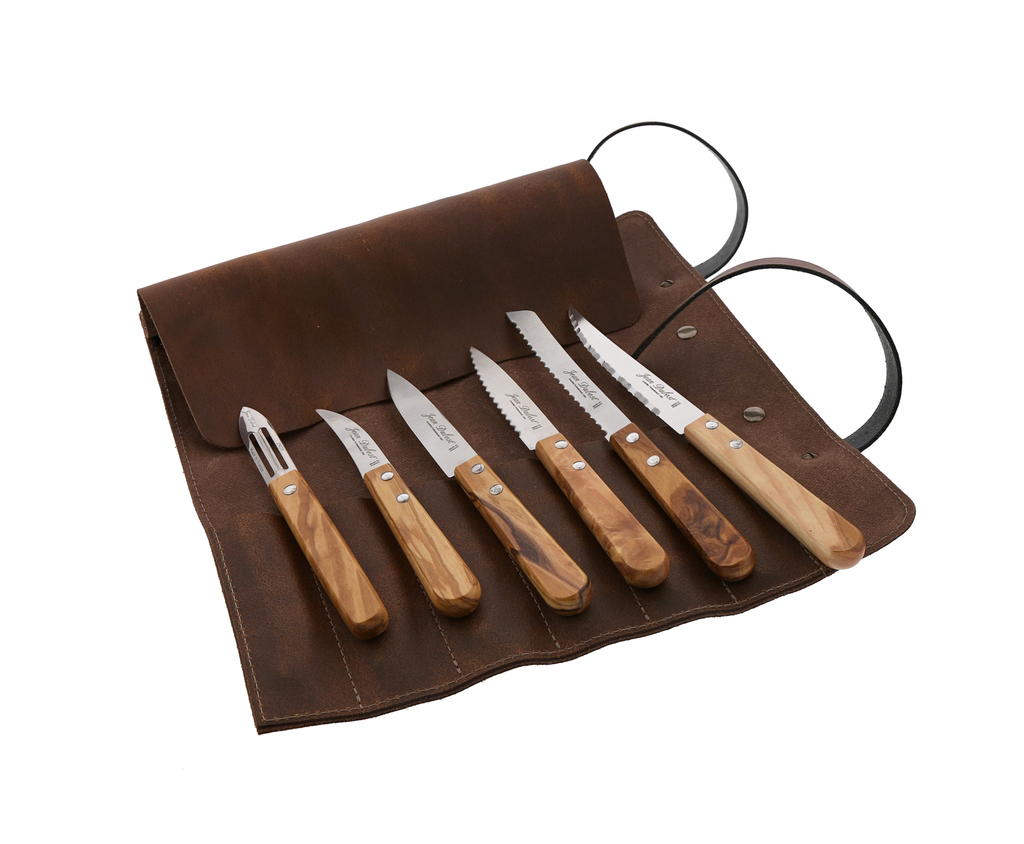La sacoche à outils du cuisinier, Jean Dubost coutelier professionnel depuis 1920 Thiers France