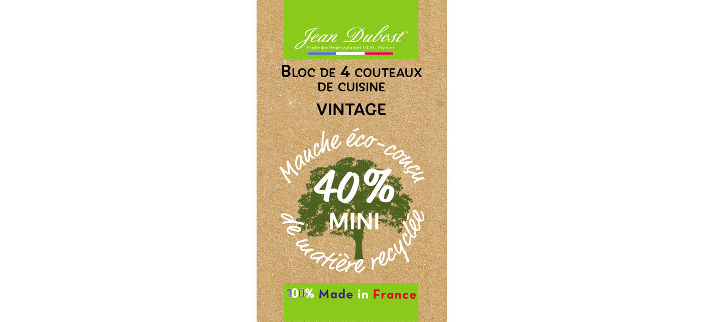 Bloc_4_couteaux_de_cuisine_Vintage_40_mini recycle made in France