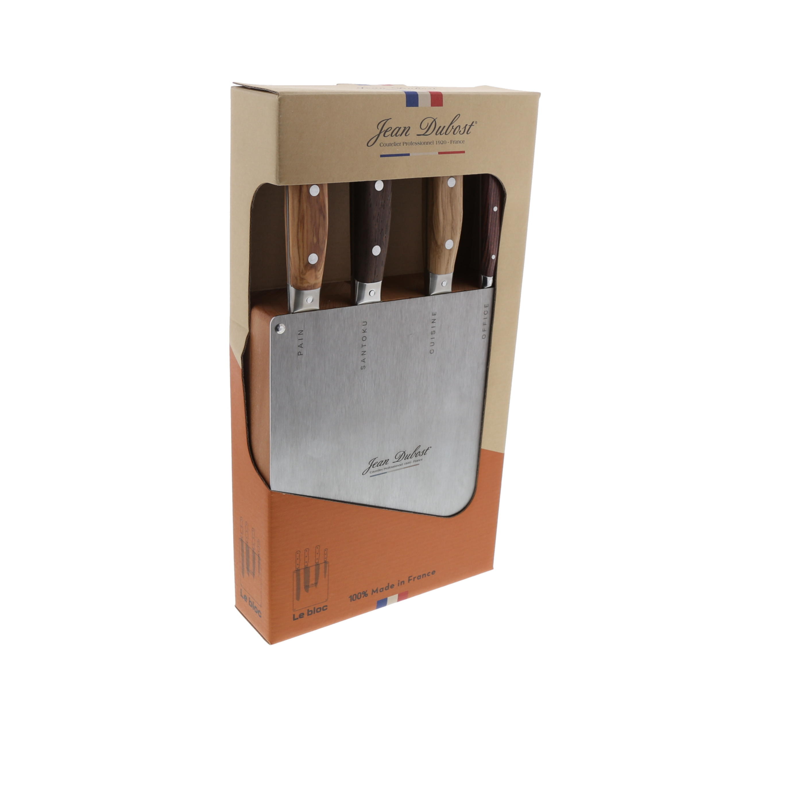 jean dubost Le bloc Jean Dubost couteaux de cuisine made in France