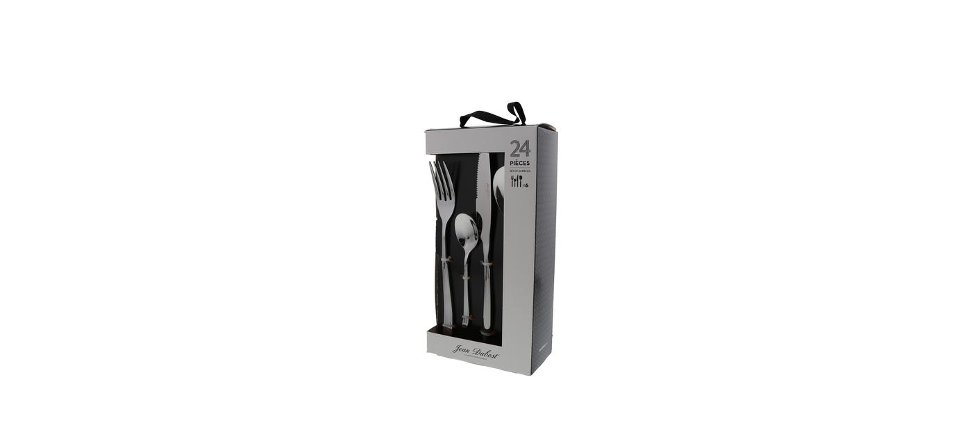 Jean Dubost couverts de table éole ménagère 24pièces