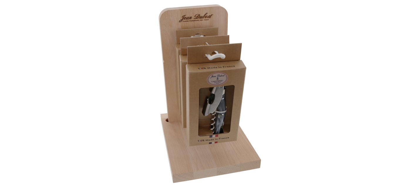 Jean Dubost merchandising premium présentoir Millesimes