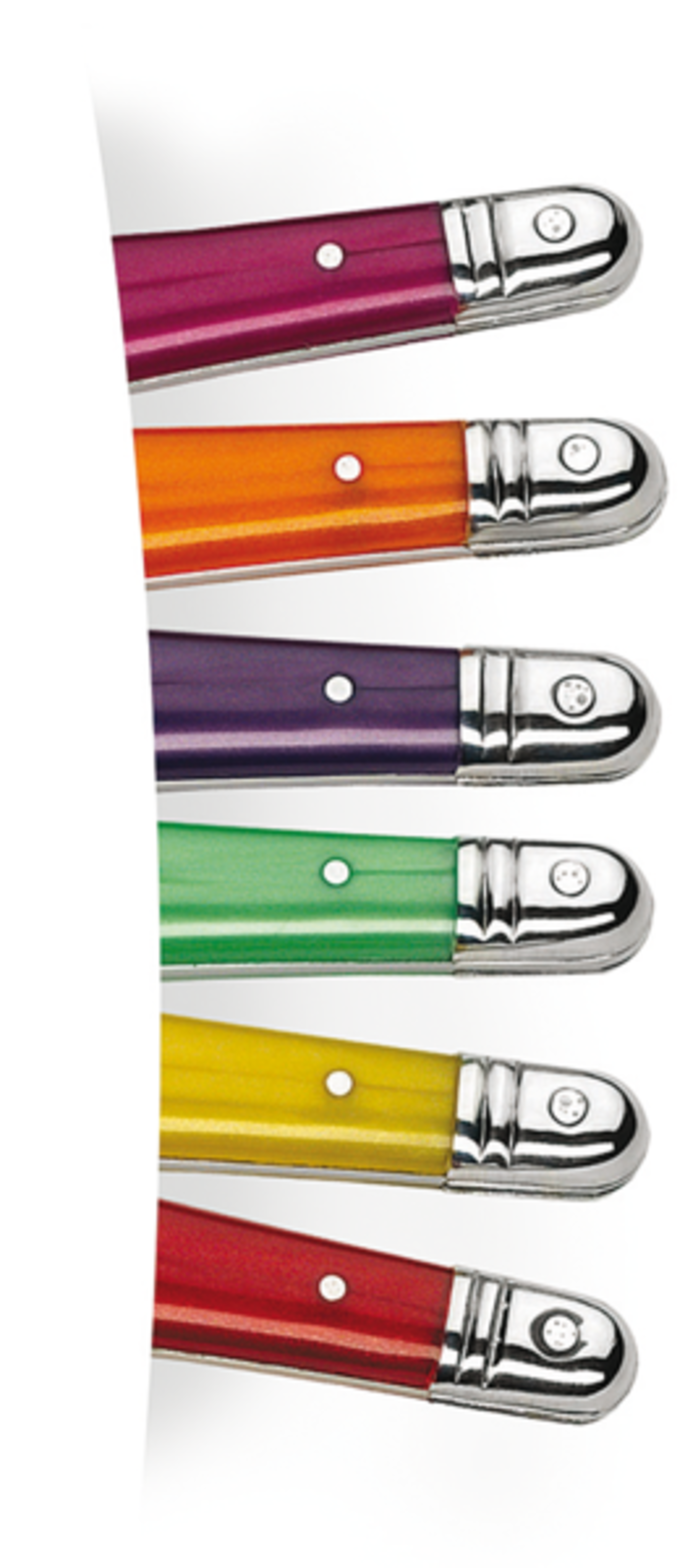 jean dubost Assortiment couleurs irisées Fruity Laguiole