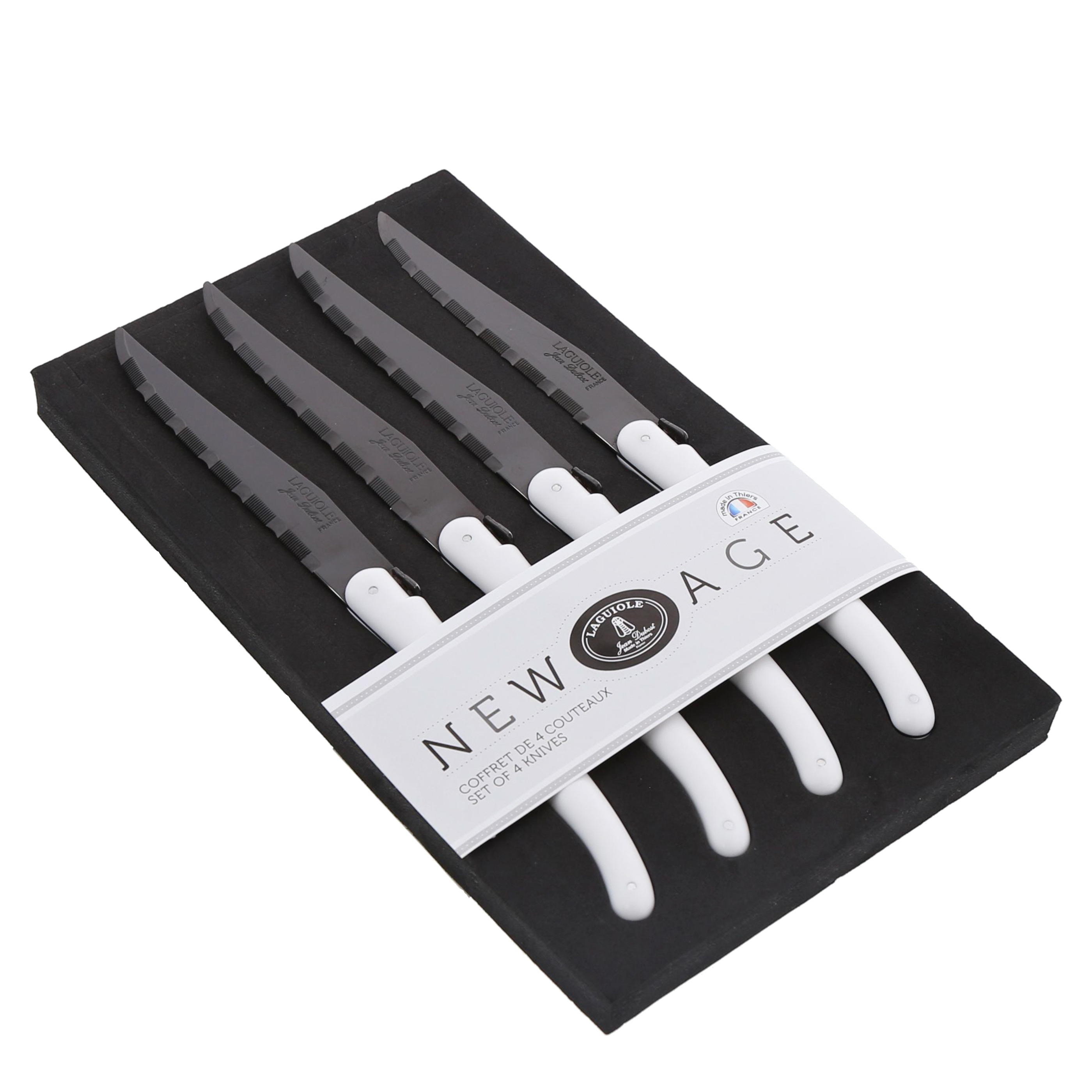 Couteau à trancher noir 33cm - Essentials | Laguiole Cuisson